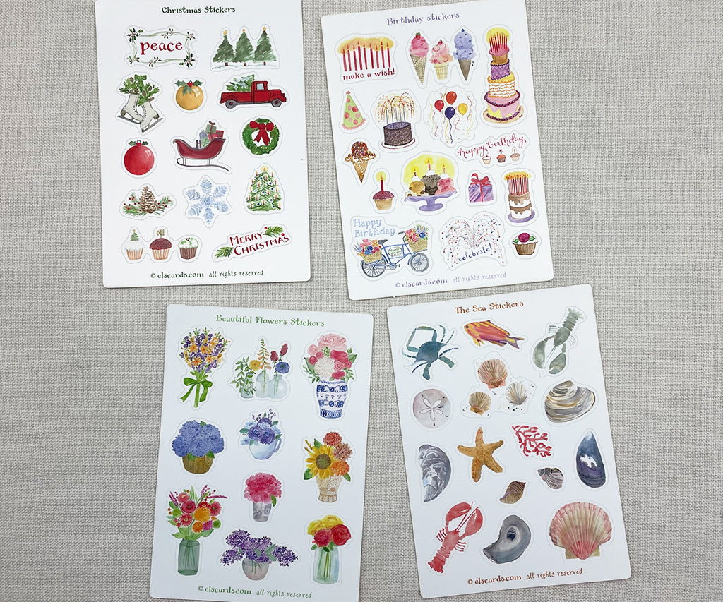 All the Fun Sticker Sheets – El's Cards